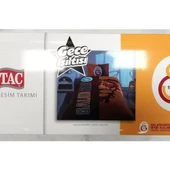 Taç Taraftar Lisanslı Ranforce (Gece Işıldayan) Çarşafı Lastikli Tek Kişilik Nevresim Takımı-Galatasaray Şanlı Aslan - 2