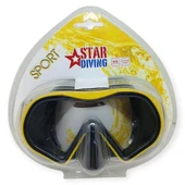 Star Diving Dalış Maskesi Yetişkin - 51702-SARI - 4