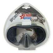 Star Diving Dalış Maskesi Yetişkin - 51702-SİYAH - 4