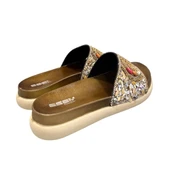 Esem Taş Boncuk İşlemeli Anatomik Taban Bayan Terlik thumbnail 6