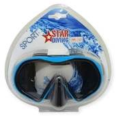 Star Diving Dalış Maskesi Yetişkin - 51702-MAVİ - 4