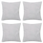 4,adet Premium Kare Kırlent Iç Yastık 1,ci Kalite Elyaf Dolgulu Koltuk Yastığı - 2