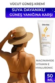 Suya Dayanıklı SPF 50+ Vücut Güneş Kremi Leke Karşıtı, Aydınlatıcı, Ton Eşitleyici - 1