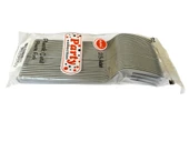 Omeyva Gümüş Mika Sorfa Sunum Piknik Seti - Sert Mika Plastik - 24 Kişilik Tabak Çatal Kaşık Takımı thumbnail 7