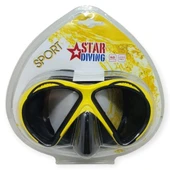 Star Diving Dalış Maskesi Yetişkin - 51701-SARI - 4