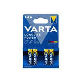 Varta Pil Longlife Power Alkaline 1.5V AAA Micro 4 lü - 1