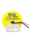 Sanel Buzzer Sms939 12/24v Mini Siren Su Geçirmez Ip67 - 3