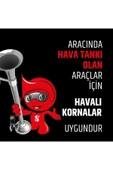 Seger -82mh Marin Havalı Korna 12v, Krom Borulu - 4