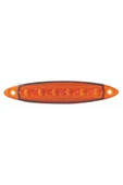WOLFRAM 39040 24V YAN POZİSYON LAMBA 6 LED 3W AMBER E9-R10 BELGELİ - 10 Adet thumbnail 2