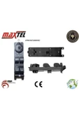 Maxtel Cam Kaldırma Anahtarı Focus-c-max-fıesta Sol Ön Dörtlü 08-13-3 Pın Krom F1et14a132ab Am5t14a132aa - 1