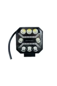 Çalışma Lambası Kare 9V-32V Exclusıve Seri Gündüz Sürüşlü (Beyaz-Beyaz - 1