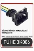 fuhe Fhe 3k006 Fıat/peugeot/renault/vw 3 Lü Üniversal Enj. Soketi (fıat) Bobin Soketi Em (clıo) - 1