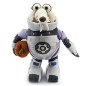 Ice Age - Buz Devri 5 Astronot Scrat Fındıklı Peluş Figür 30cm thumbnail 2