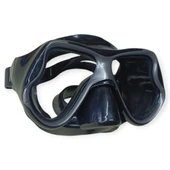 Star Diving Temper Camlı Dalış Maskesi Yetişkin - 51710-SİYAH - 1