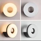 Elektrikle Çalışır, 10 Watt, 3000 Kelvin Led Aplik, İç ve Dış Mekan, Bahçe Duvar Armatürü, Led Aplik thumbnail 2