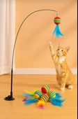 Vantuzlu Tüylü Toplu Kedi Oltası - 1
