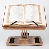 Akrobatik Ayarlanabilir Ahşap Masaüstü Rahle  ve Ahşap Tabletlik - Hüsna Rahle - 2