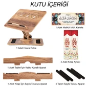 Akrobatik Ayarlanabilir Ahşap Masaüstü Rahle  ve Ahşap Tabletlik - Hüsna Rahle - 7