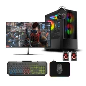 Gaming Pc intel i5 9400 (9.Nesil) 16Gb Ddr4 1Tb Ssd 4Gb Gt740 21.5" Oyun Bilgisayarı thumbnail 1