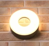 Elektrikle Çalışır, 10 Watt, 3000 Kelvin Led Aplik, İç ve Dış Mekan, Bahçe Duvar Armatürü, Led Aplik thumbnail 6