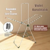 PERİLLA 17042 VİOLET ALÜMİNYUM ÇAMAŞIR KURUTMALIK - 1