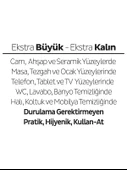 Sleepy Yüzey Temizlik Havlusu 100 Adet Lilyum Pembe - 4