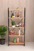 5 Raflı Kitaplık Ceviz - 2