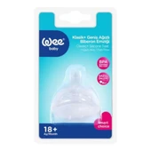 Wee Baby Geniş Ağızlı Biberon Emziği Yoğun Akış No:3 854 - 1