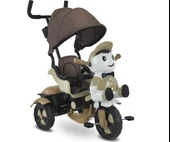 Babyhope 125a Yupi Triycle 3 Tekerli Kontrollü Bisiklet (pedli) Kahve - 1