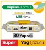 Sleepy Yüzey Temizlik Havlusu 30 Adet Yağ Çözücü - 2
