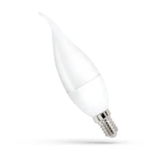 10 Adet Çok Kaliteli E14 Duy 5 Watt, 4200 Kelvin Beyaz Işık Led Ampul, Avize Şamdan Ampulü Mum Ampul - 7
