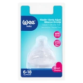 Wee Baby Geniş Ağızlı Biberon Emziği Normal Akış No:2 853 - 1