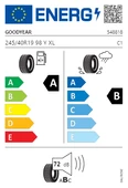 Goodyear 245/40 R19 98Y XL *  FP Eagle F1 Asymmetric 3 Oto Yaz Lastiği (Üretim Yılı: 2024) - 2