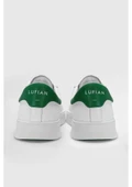 Lufian Adel Deri Sneaker Ayakkabı Beyaz - Yeşil - 5