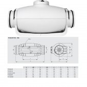 Soler & Palau TD 500/150-160 Susturuculu Ultra Sessiz 570 m³/h Ø150/160mm Yuvarlak Kanal Fanı Soler Palau Silent Tasarruflu AGMair Agm Havalandırma - 3
