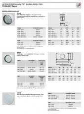Soler & Palau TD 2000/315 Susturuculu Ultra Sessiz 1760 m³/h Ø 315mm Yuvarlak Kanal Fanı Soler Palau Silent Tasarruflu AGMair Agm Havalandırma Metal Fan - 6