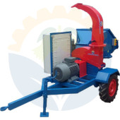 AYDINMAKSAN EDO-700T 22KW ELEKTRİKLİ TEKERLEKLİ DAL ÖĞÜTME MAKİNESİ (13 CM ÇAP) - 1