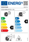 Goodyear 225/40 R18 92V UG PERF 3 XL FP Oto Kış Lastiği (Üretim Yılı: 2023) - 2