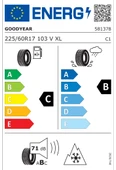 Goodyear 225/60 R17 103V XL UltraGrip Performance + SUV Oto Kış Lastiği (Üretim Yılı: 2023) - 2