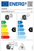 Laufenn 205/55 R16 91T  i FIT+ LW31 Oto Kış Lastiği (Üretim Yılı: 2024) - 2