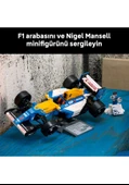 Lego Icons Williams Racing FW14B ve Nigel Mansell 10353 Lisanslı Ürün thumbnail 7