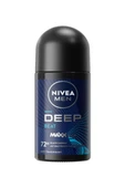 Nivea Deep Beat Aktif Karbon 50 ml Erkek Roll-On - 1