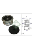 INA 535012410 ALTERNATÖR KASNAĞI POLO-A4-A6-T6-AMAROK-GOLF6 1.6-2.0 TDI CAGA-CDCA-CLHA-CLHB - 1