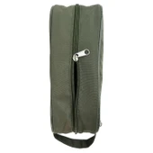 KARMCAMP 5'li Tıraş Çantası Aksesuar Çantası Asker Çantası Makyaj Çantası Kalemlik (Haki) - 2