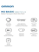 OMRON M2 BASIC KOLDAN  DİJİTAL TANSİYON ALETİ - 2
