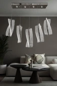 Liza 5 Li Sıralı Sarkıt Led Avize - 7