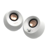 Creative Pebble V3 Beyaz 2.0 USB-C 16W Multimedya Stereo Hoparlör Seti - 1