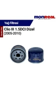 Monreal O Cli III 1.5 DCI (2005-2010) Filtresi (Yağ) - - 1