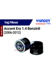 WUNDER O Accent Era 1.4 Benzinli 2006-2012 Filtresi (Yağ) - WUINDER - 1