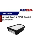Monreal A ccent Blue 1.4 CVVT Benzinli 2011-2016 Filtresi (Hv) - - 1